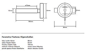Держатель фена Bemeta Omega 101117012 купить в интернет-магазине сантехники Sanbest