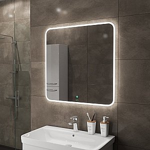 Зеркало с LED подсветкой Owl 1975 Skansen 80 в ванную от интернет-магазине сантехники Sanbest