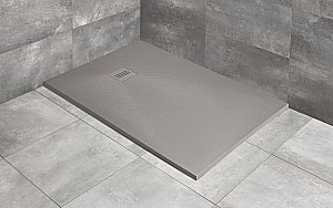 Душевой поддон Radaway Kyntos F 140x70 HKF14070-74 цемент купить в интернет-магазине Sanbest