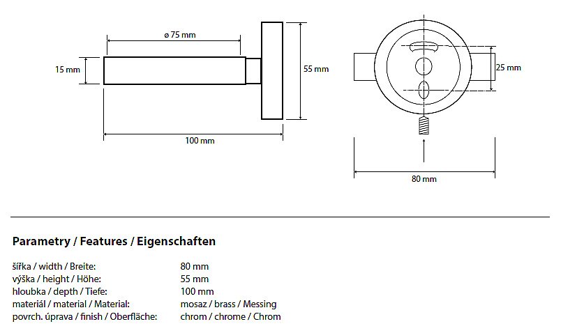 Держатель фена Bemeta Omega 101117012 купить в интернет-магазине сантехники Sanbest