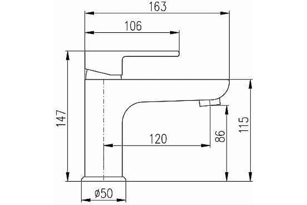 Смеситель для раковины Rav-Slezak VLTAVA VT427.5KCMATZ черный/золото купить в интернет-магазине сантехники Sanbest