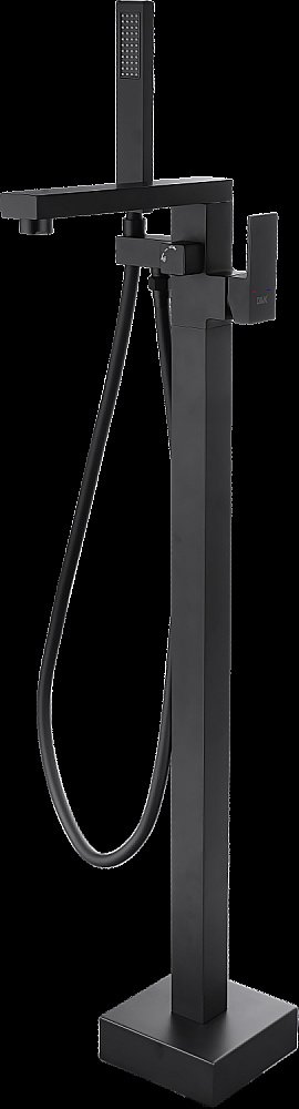 Смеситель для ванны D&K Bayern.Liszt DA1516005 черный матовый купить в интернет-магазине сантехники Sanbest