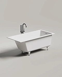 Ванна Salini CASCATA KIT S-sense 105012G 150x70 белая купить в интернет-магазине Sanbest