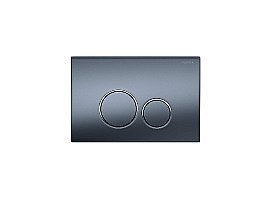 Кнопка для инсталляции Aquatek PNS-0000014 оружейная сталь матовая для INSP-0000001 Pneumo S (клавиши круглые) купить в интернет-магазине сантехники Sanbest