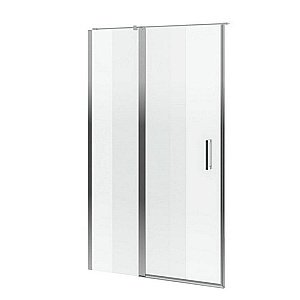 Душевая дверь Excellent Mazo 130 стекло прозрачное/профиль хром купить в интернет-магазине Sanbest