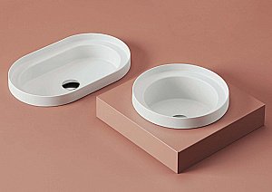 Раковина Artceram Fuori Scala 58,3 TFL033 01 00 белая купить в интернет-магазине Sanbest