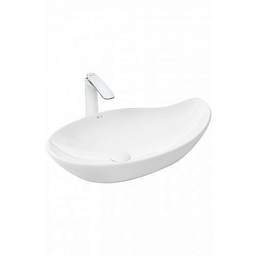 Раковина накладная WeltWasser WW ELBACH 1090 65 белая купить в интернет-магазине Sanbest