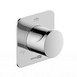 Дивертор Wasserkraft Weida A269 3 выхода, хром для смесителя в интернет-магазине сантехники Sanbest