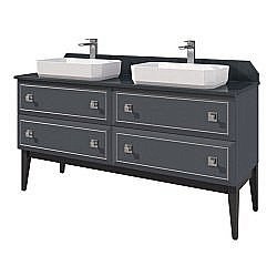 Тумба под раковину Caprigo Metropol 158 13721.30 Эмали реестра отделок CLASSIC купить в интернет-магазине сантехники Sanbest