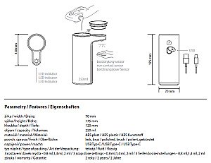 Автоматический диспенсер Bemeta Hotel 137209155 купить в интернет-магазине сантехники Sanbest