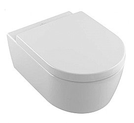 Унитаз подвесной Villeroy&Boch Avento 5656R001 альпийский белый, безободковый купить в интернет-магазине Sanbest