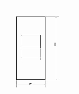 Полка для душевых ограждений Ceruttispa ALLESA 11486 черная матовая купить в интернет-магазине сантехники Sanbest