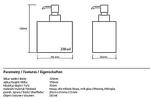 Диспенсер Bemeta Plaza 118109042 купить в интернет-магазине сантехники Sanbest