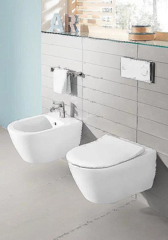 Унитаз подвесной Villeroy&Boch Subway 2.0 5614R0R1 альпийский белый, безободковый купить в интернет-магазине Sanbest
