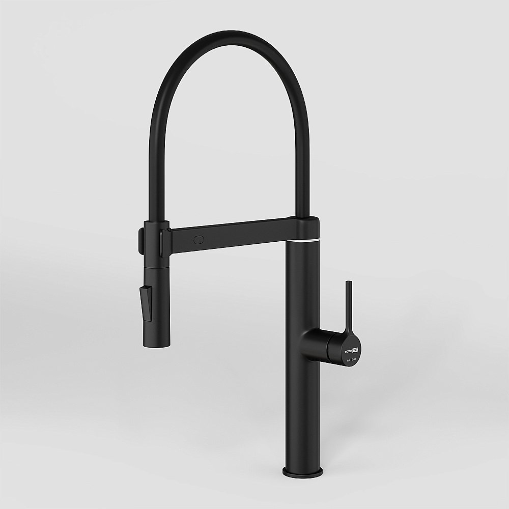 Смеситель для кухни WasserKraft A8867 сенсорный, черный Soft-touch купить в интернет-магазине сантехники Sanbest