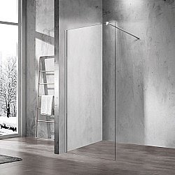 Душевое ограждение Vincea Walk-In VSW-1H600CL 60x200 профиль хром/стекло прозрачное купить в интернет-магазине Sanbest