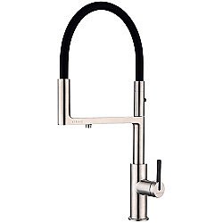 Смеситель для кухни Paulmark Tornado To213402-BS брашированная сталь купить в интернет-магазине сантехники Sanbest