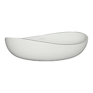 Раковина накладная Montebianco ONDA 11020 белая матовая купить в интернет-магазине Sanbest