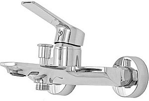 Смеситель для ванны с душем Orange Flat M12-611cr хром купить в интернет-магазине сантехники Sanbest