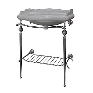 Консоль с раковиной Caprigo Concol 7064/73 Хром для ванной в интернет-магазине сантехники Sanbest