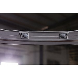 Душевой уголок Esbano ESR-8005 ESUGR8005 80х80 стекло рифленое, матовое/профиль хром купить в интернет-магазине Sanbest