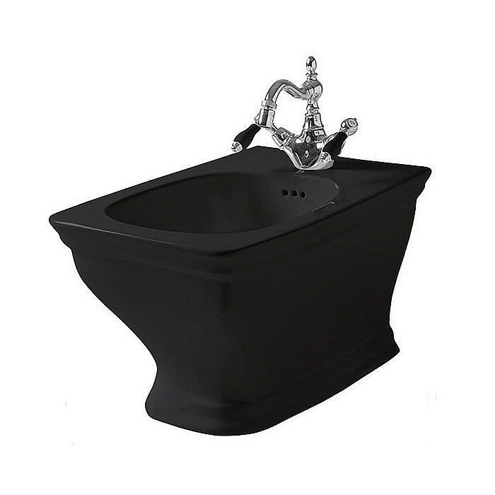 Биде подвесное Artceram Civitas CIB001 Nero купить в интернет-магазине Sanbest