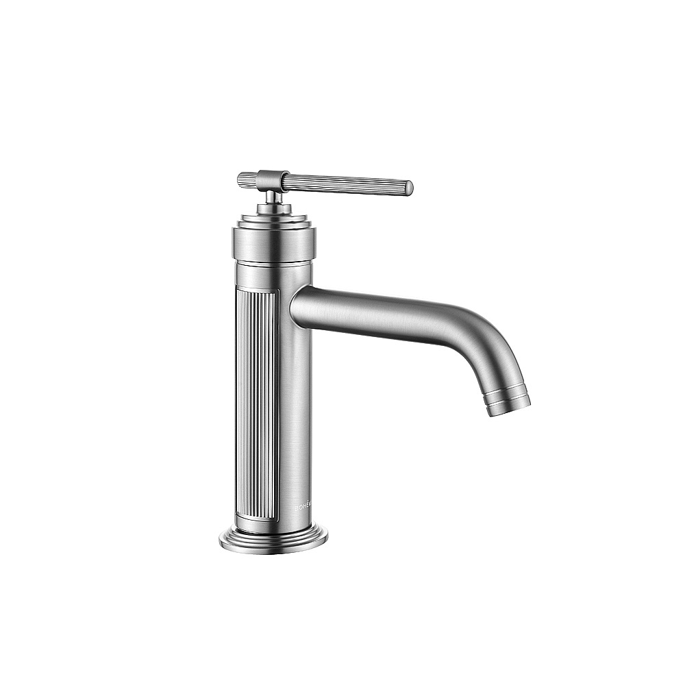 Смеситель для раковины Boheme ETERNA 171-NB NICKEL BRUSH купить в интернет-магазине сантехники Sanbest