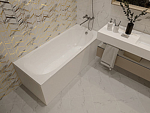 Ванна Azario Felisa 180х80 AV.0040180 белая купить в интернет-магазине Sanbest