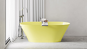 Полка для ванны Salini GABBIANO 1906201M 90 белая матовая купить в интернет-магазине сантехники Sanbest