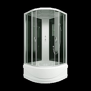 Душевая кабина Alex Baitler 90х90 ER3509TP-C4-RUS стекло тонированное/профиль хром купить в интернет-магазине Sanbest