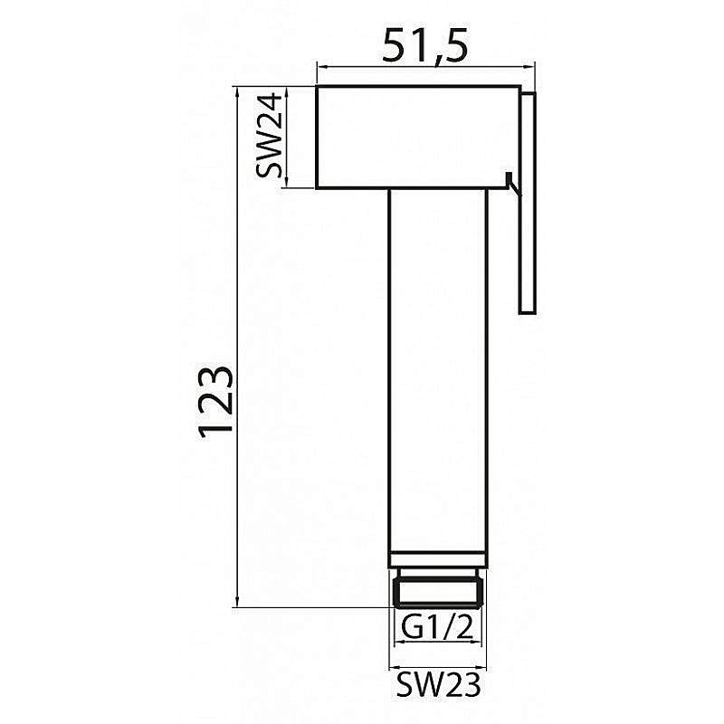Гигиенический душ Cezares Articoli Vari CZR-ID3-01 купить в интернет-магазине сантехники Sanbest