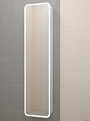 Зеркало-пенал с подсветкой Art&Max Platino AM-Pla-400-1600-1D-R-L-DS-F 40 для ванной в интернет-магазине сантехники Sanbest