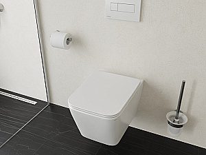 Унитаз Ravak NATURAL X01984 белый,с крышкой микролифт, безободковый купить в интернет-магазине Sanbest