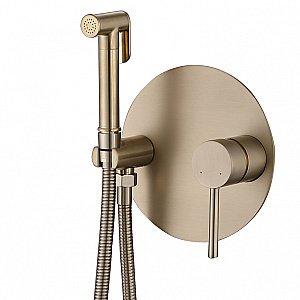 Гигиенический душ Abber EMOTION AF8826G золото матовое купить в интернет-магазине сантехники Sanbest