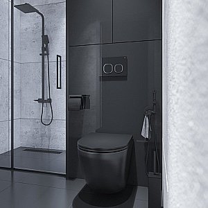 Кнопка для инсталляции IDDIS Uniglass 001 UNG01BCi77 купить в интернет-магазине сантехники Sanbest