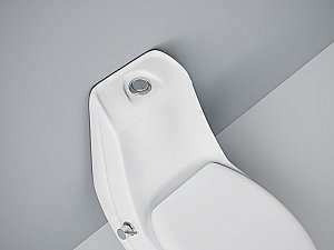 Унитаз-моноблок с функцией биде Laguraty 2160AС с крышкой микролифт купить в интернет-магазине Sanbest