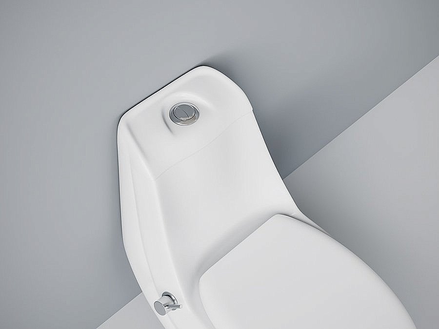 Унитаз-моноблок с функцией биде Laguraty 2160AС с крышкой микролифт купить в интернет-магазине Sanbest