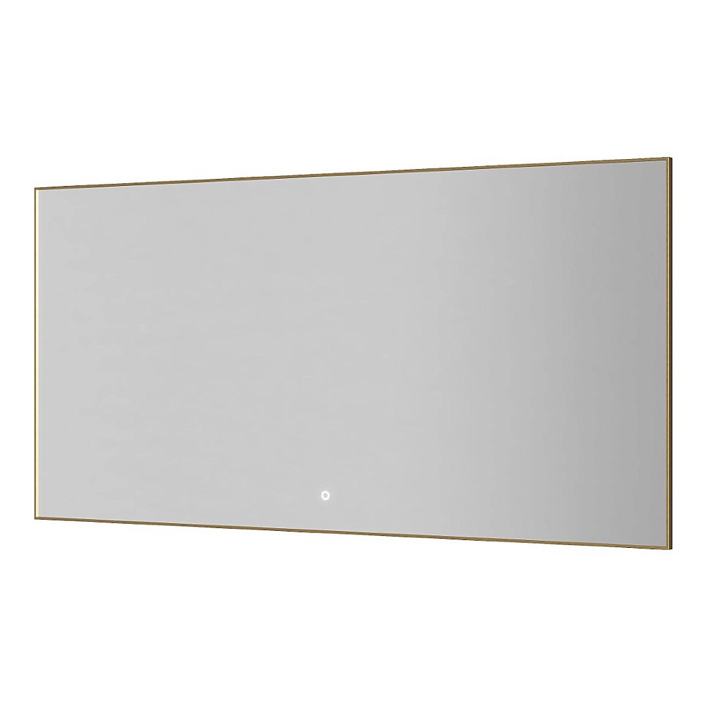 Зеркало Boheme 140 543-140-MG матовое золото в ванную от интернет-магазине сантехники Sanbest