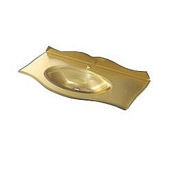 Раковина Caprigo Bourget 90 поталь золото купить в интернет-магазине сантехники Sanbest