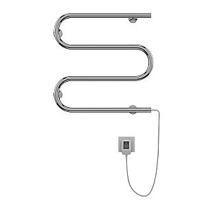 Полотенцесушитель электрический Terminus М-образный 400x500 купить в интернет-магазине сантехники Sanbest