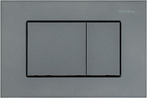 Кнопка смыва Allen Brau EVO S 9.2EV01.GR графит купить в интернет-магазине сантехники Sanbest