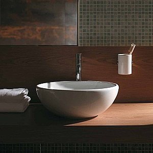 Раковина накладная Globo Lavabi d'arredamento 40 LAT41.BI*0 белая купить в интернет-магазине Sanbest