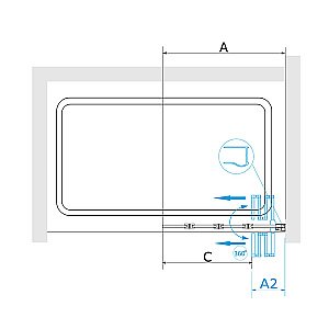 Душевая система RGW Shower Panels SP-6143-01 50140801-01 хром купить в интернет-магазине сантехники Sanbest