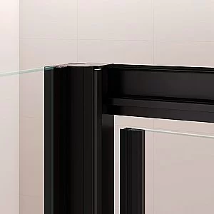 Душевой уголок RGW Passage PA-44B (PA-02B + Z-050-1B) 41084410-014 120x100 стекло прозрачное/профиль черный купить в интернет-магазине Sanbest