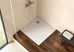 Душевой поддон Stonex® Roca Terran 90X90 Blanco купить в интернет-магазине Sanbest