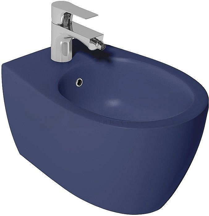 Биде подвесное ISVEA Sentimenti Neo 10AR41010SV-2Z синий матовый купить в интернет-магазине Sanbest