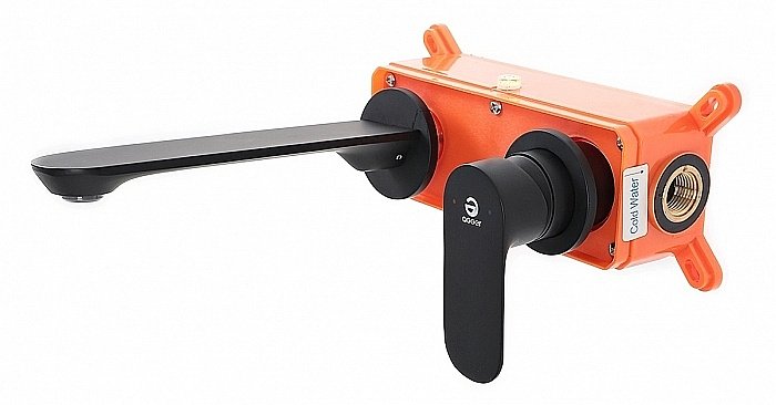 Смеситель для раковины Agger Gorgeous A0272244 черный купить в интернет-магазине сантехники Sanbest