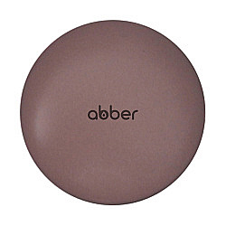 Накладка на слив для раковины ABBER AC0014MC коричневая матовая, керамика купить в интернет-магазине сантехники Sanbest