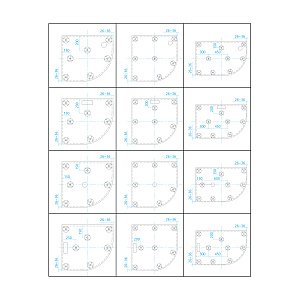 Душевой поддон RGW GWS-31 GWS 90x90 купить в интернет-магазине Sanbest