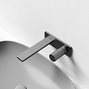 Смеситель для раковины Sancos Nexus SC9013GG вороненая сталь купить в интернет-магазине сантехники Sanbest